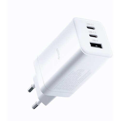ALLITY punjač za zid USB-C 1x USB-A 65W bijela Slike