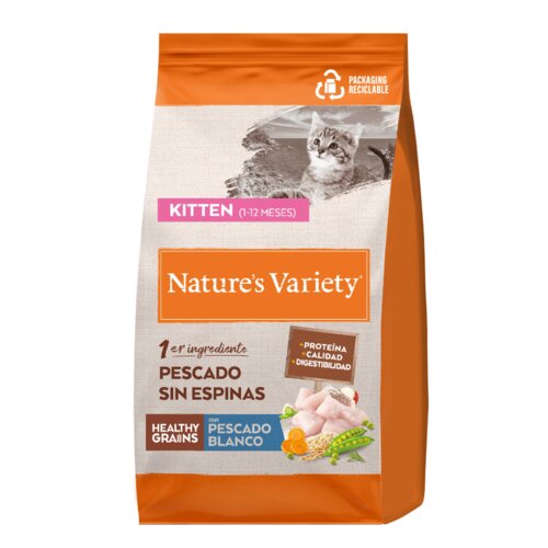 Nature’s Variety Nature's Variety Healthy Grains Cat Kitten - bela riba 300 g Cene