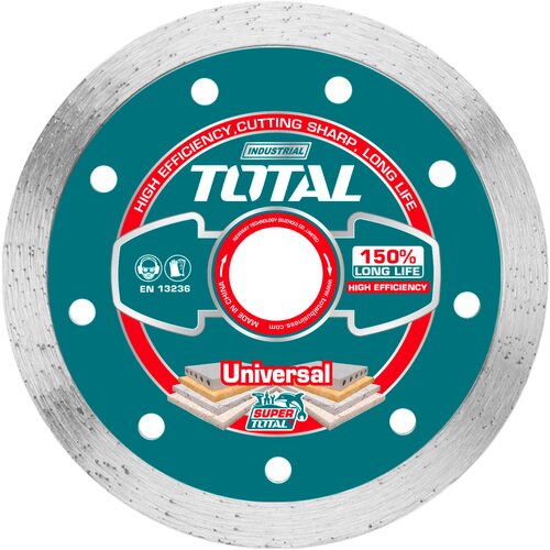 TOTAL TOOLS suhi dijamantni disk 115x22,2mm, 10mm / INDUSTRIAL (TAC2121151) Cijene
