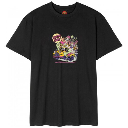 Santa Cruz Johnson beast wagon t-shirt Crna Cijene