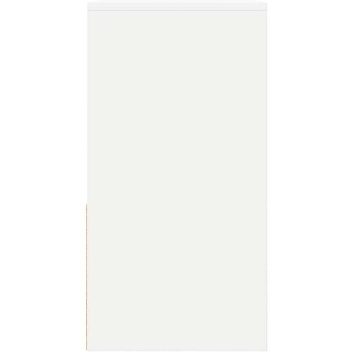 VidaXL Nočne omarice s predalom 2 kosa bela 35x34x66,5 cm Slike