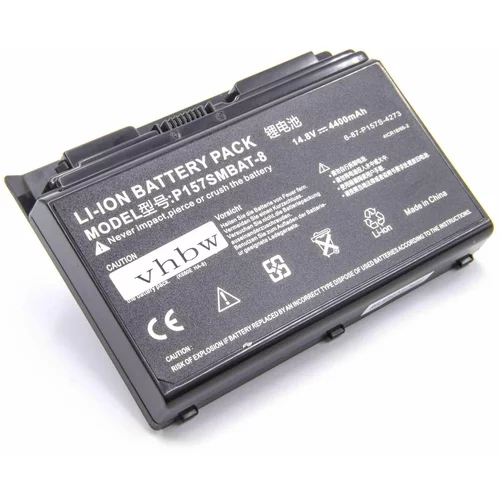VHBW Baterija za Clevo P150 / P170, 4400 mAh