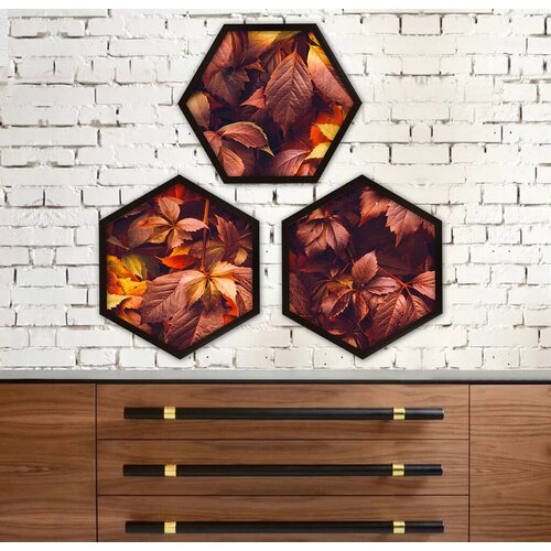 Wallity uramljena slika 6GEN486090697, 35x35 cm, 3 dela Cene