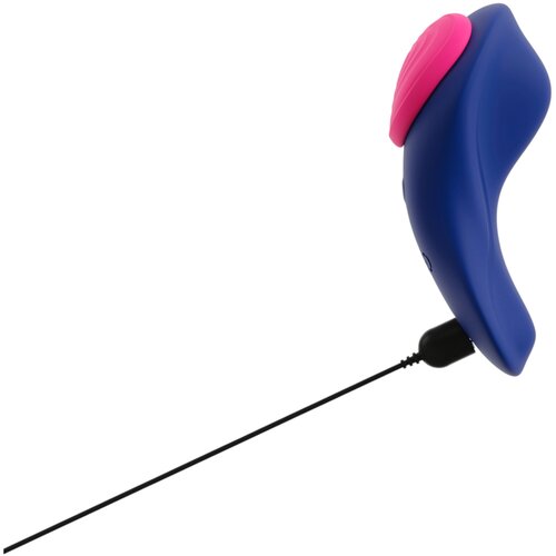 SMILE RC Panty - daljinsko voden vibrator hlačke (modra) Slike