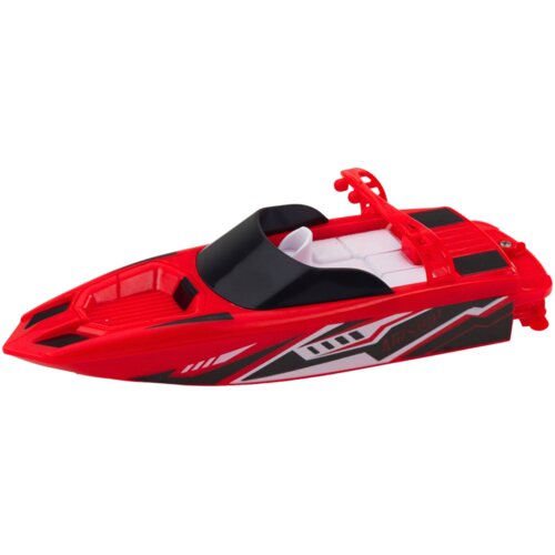  upravljani RC motorni čamac bijeli i crveni 15 cm Slike