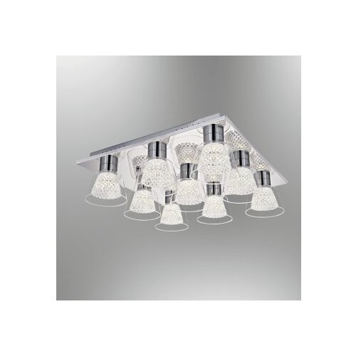 Opviq l1872 chrome kristalno - beli luster Slike