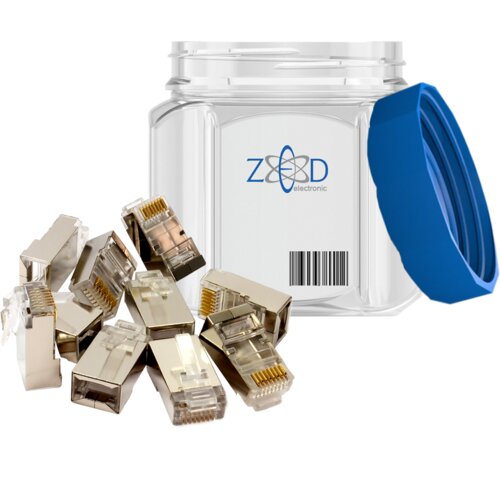 Zed Electronic Mrežni konektor 8/8, Cat6, 50 komada - FTPK-M/50 Cijene