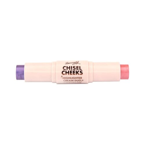 Barry M kremni osvetljevalec v stiku - Chisel Cheeks Highlighter Cream Duo - 3 Pale Lilac/Sok Cene