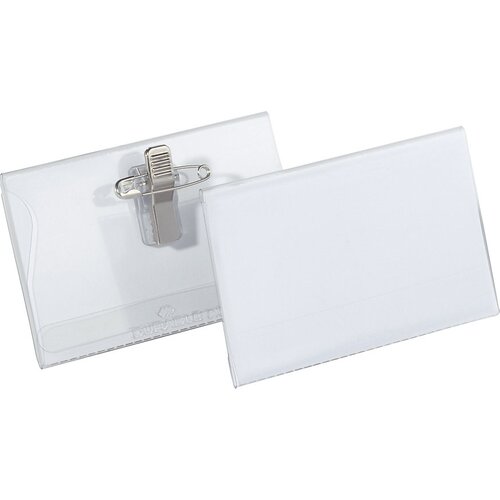 Durable Tablice za ime s kombinirano sponko, VxŠ 40 x 75 mm, DE 100 kosov Cene