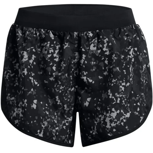 Under Armour FLY BY 2.0 PRINTED SHORT Ženske kratke hlače, crna, veličina