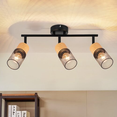 Nettlife Lesena stropna svetilka E14 Nastavljiva stropna svetilka Stenska svetilka Vintage Kuhinjska svetilka Nastavljiva brez žarnice, (22116951) Cene