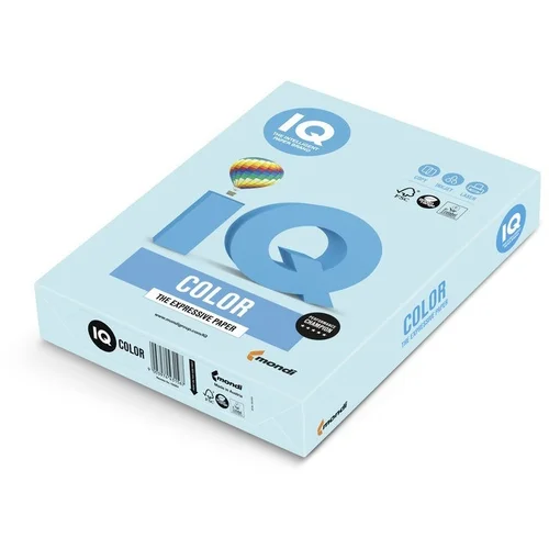  Papir barvni a4 120gr iq pastel modra mb30 1/250 PAPIR