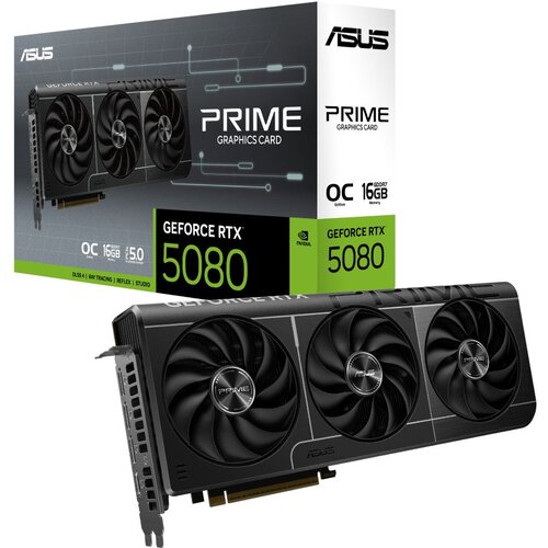 Asus RTX 5080 16GB Prime OC GDDR7 3Fan Slike