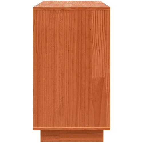  Kreveta Smeđi hrast 111 x 34 x 60 cm Čvrsto borovo drvo Slike