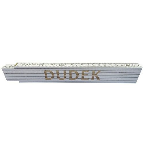  Zidarski metar (Duljina: 2 m, Natpis: Dudek, Boja: Bijele boje) Slike
