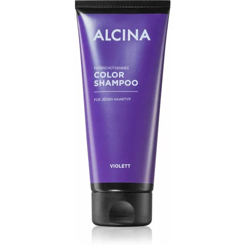 ALCINA Color Violett ljubičasti šampon za prirodnu ili bojanu kosu 200 ml