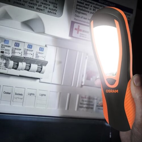 Osram LED baterijska lampa LEDINSPECT TASK 180 ESSENTIAL LED/3W/3xAAA Slike