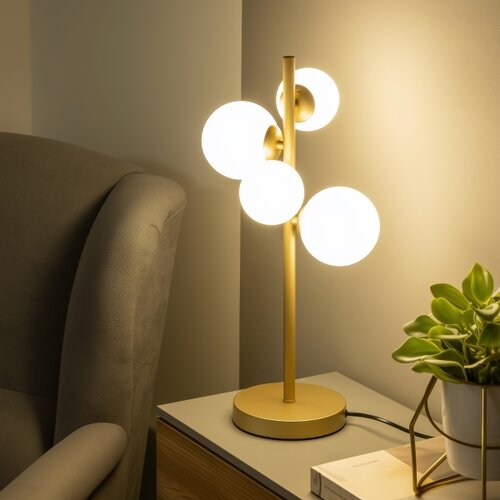 Brilagi zamensko staklo za luster, zidnu svetiljku i lampu mistel,milla prečnik 8 cm bela Slike