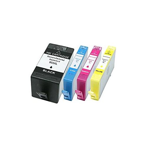 Toner123 Komplet HP 903 / 903XL / OfficeJet 6950, Pro 6860, pro 6960, pro 6970 kompatibilne kartu&amp;scaron;e (4) - črna, cyan, magenta, rumena, (21208709) Slike