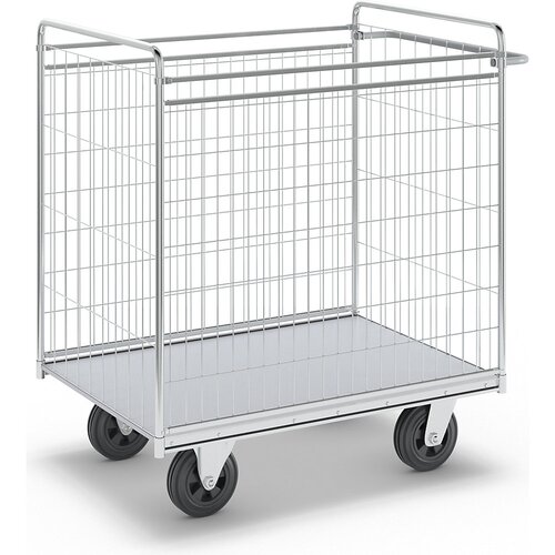 HelgeNyberg voziček s &amp;scaron;tirimi stenami serije 300, model 82, nizek, dx&amp;scaron;xv 990 x 650 x 1030 mm Slike