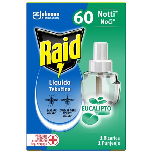 Raid POLNILO ZA ELEKTRIČNI ODGANJALEC KOMARJEV 36 ML Cene