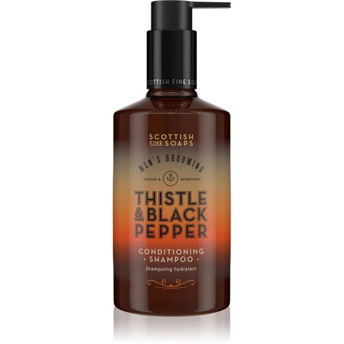 Scottish Fine Soaps Thistle & Black Pepper &scaron;ampon za mo&scaron;ke 300 ml Cene