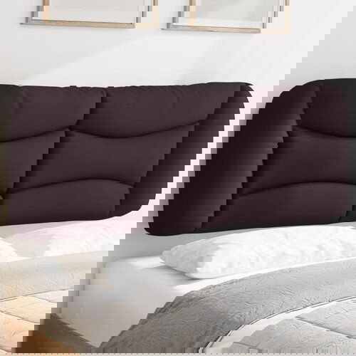 vidaXL Jastuk za uzglavlje tamnosmeđi 120 cm od tkanine Cijene