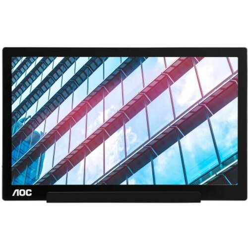 AOC I1601P portable monitor 39.5 cm (15.6 inches) (Full HD 1920x1080, IPS panel, USB-C, Smart Cover), HDR 60Hz ; 5ms Slike