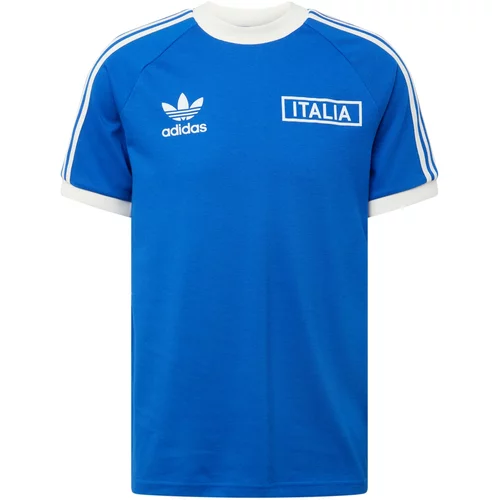 Adidas Funkcionalna majica kraljevo modra / bela