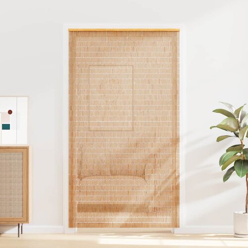  Zavjesa za Vrata Protiv Insekata Bambus 120x220 cm Slike