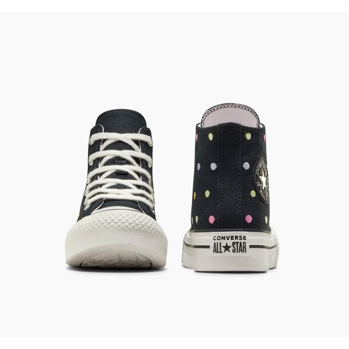 Converse Ženske patike chuck taylor all star lift embroidered polka dots platform Slike