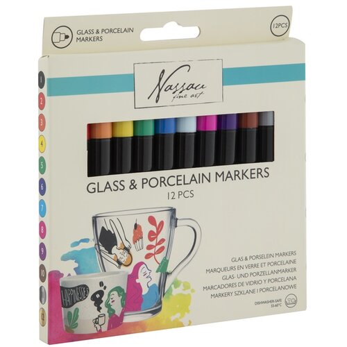  Set markera za staklo i porculan 12 kom Cijene