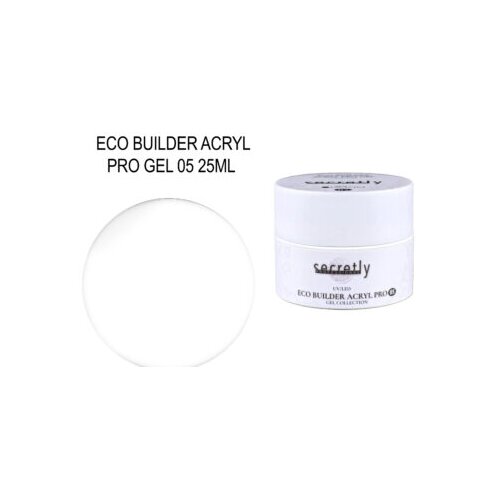  SECRETLY ECO BUILDER ACRYL PRO GEL 05 25ML Slike