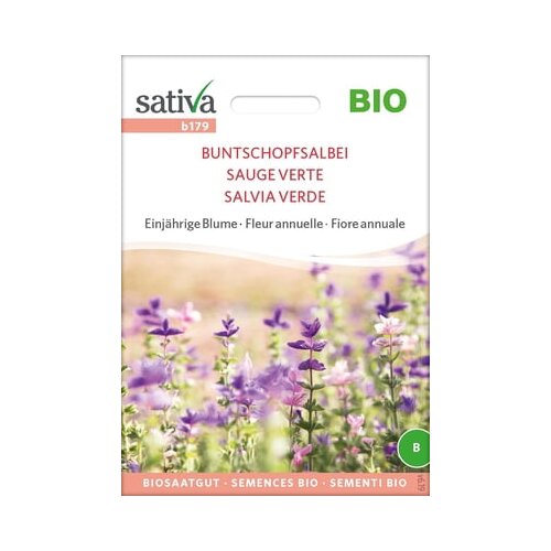 Sativa Ekološki enoletni cvet "Salvia hormiun" Cene