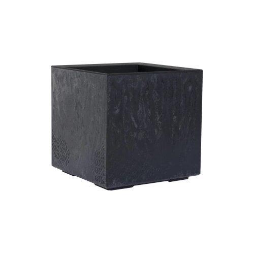 Siena Garden FARO STONE LA935-70 kontejner za biljke polipropilen betonska optika boja, crna Cijene