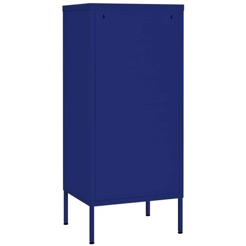VidaXL Ormarić za pohranu modri 42 5 x 35 x 101 5 cm čelični Slike