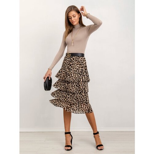 RUE PARIS Blouse-RV-BZ-5210.19-dark beige Cene