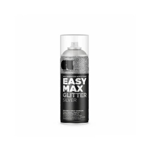 COSMOS spray easy max glitter silver NO910 400ML Cene