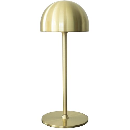 Sirius Medeninasta LED namizna svetilka z daljinskim upravljalnikom s kovinskim senčilom (vi&amp;scaron;ina 30 cm) Tim &amp;ndash; Slike