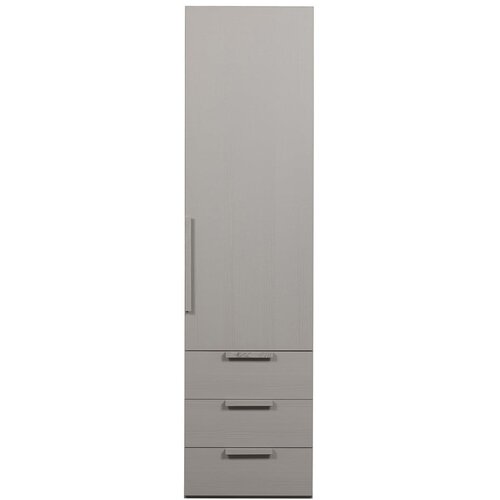 WOOOD Sivi modularni garderobni ormar 55x210 cm Rens – Cene
