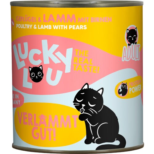  Ekonomično pakiranje Lucky Lou Adult 2 x 800 g - Perad i janjetina Cijene