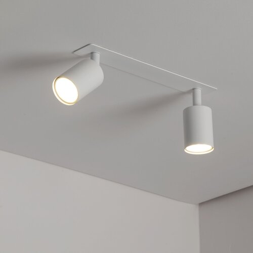  Ugradna reflektorska svetiljka NEX 2xGU10/10W/230V bela Slike