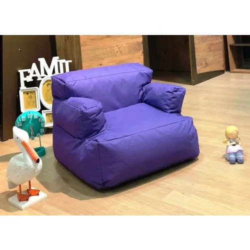 Atelier Del Sofa Komplet otroške vrtne sedežne vreče s taburejem Mini Relax –