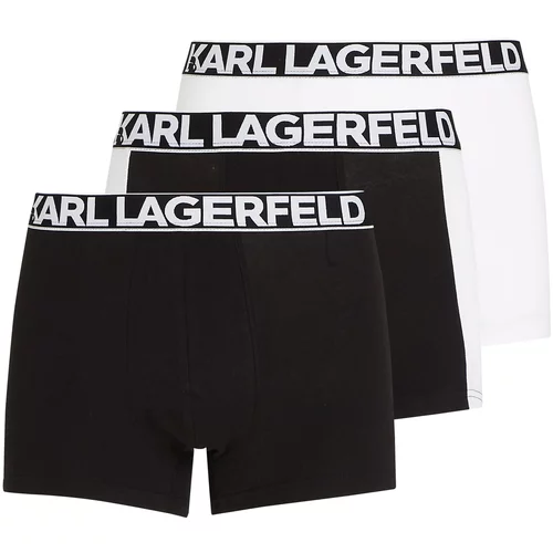 Karl Lagerfeld bokserice crna / bijela