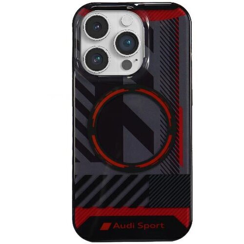 Audi IML SPORT OVITEK ZA MAGSAFE ZA IPHONE 14 PRO 6.1 ČRNO TRDO OVITEK, (21967309) Cene