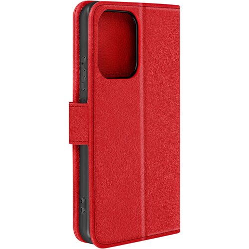AVIZAR torbica s preklopom za xiaomi redmi note 13 4G portfelj podpore za videoposnetke, rdeča, (5000011345) Cene