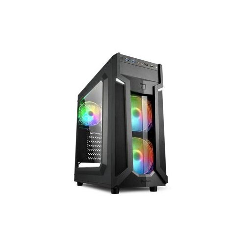  Kući&scaron;te SHARKOON gaming, VG6-W RGB, ATX, ventilator 3&times;120 mm LED, 2xUSB3, Window Cijene