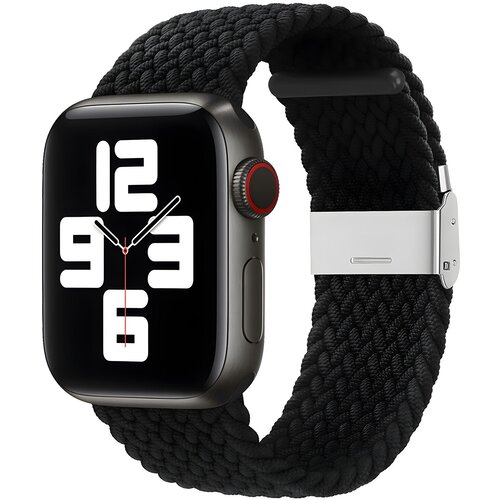  Kvalitetna Narukvica za Apple Watch 1 / 2 / 3 / 4 / 5 / 6 / 7 / 8 / 9 / SE / SE 2 / Ultra / Ultra 2 - (42 / 44 / 45 / 49mm) - Crna KP30202 Cene