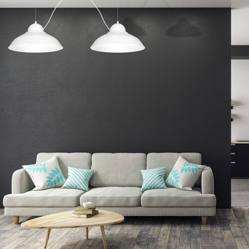  Luster na sajli GUSTAV 2xE27/60W/230V Slike