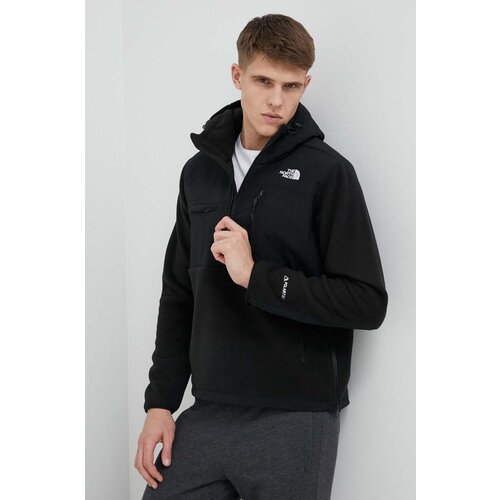 The North Face Sportska dukserica Denali boja: crna Slike